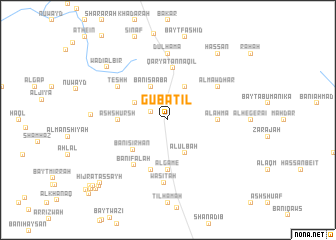 map of Gubatil