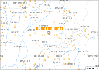 map of Gubat na Munti