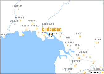 map of Gubawang