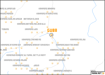 map of Guba
