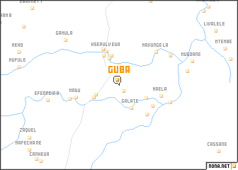 map of Guba