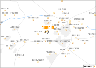 map of Gubdin