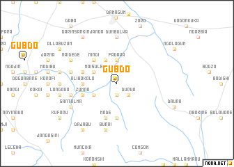 map of Gubdo