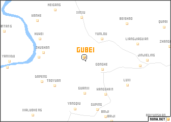 map of Gubei