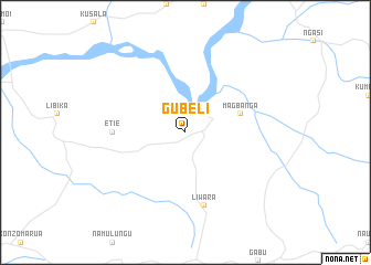 map of Gubeli