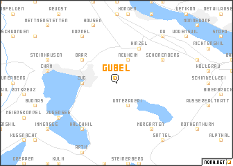 map of Gubel