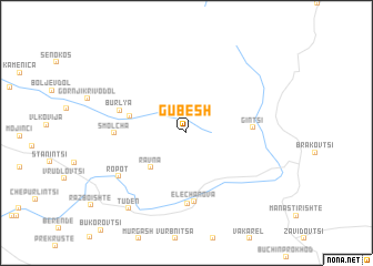 map of Gubesh