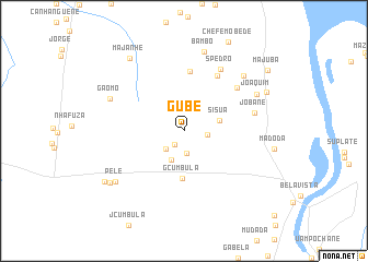 map of Gubé