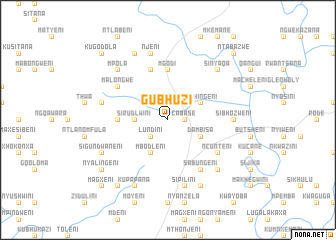 map of Gubhuzi