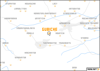 map of Gubiche