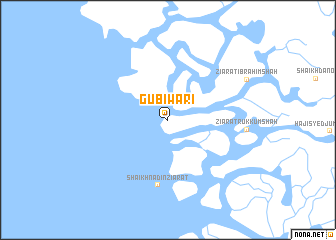 map of Gubiwāri