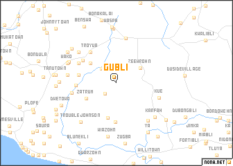 map of Gubli