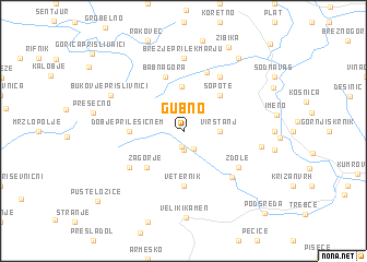 map of Gubno