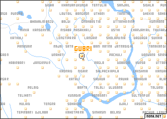 map of Gubri