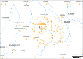 map of Gubug