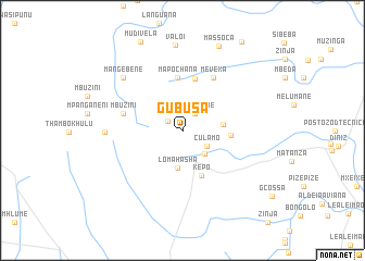 map of Gubusa