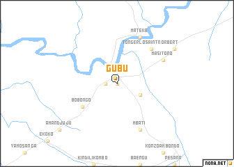 map of Gubu