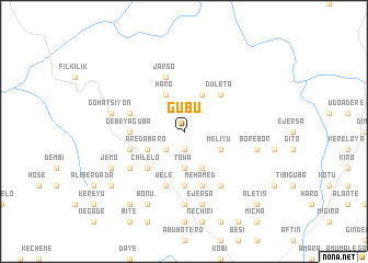 map of Gubu