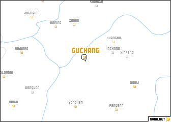 map of Guchang