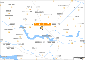 map of Guchengji