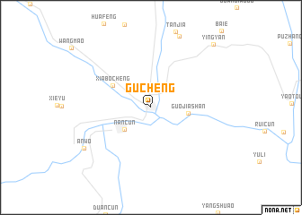 map of Gucheng