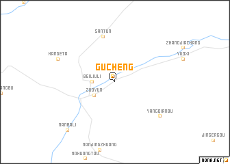 map of Gucheng