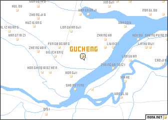 map of Gucheng