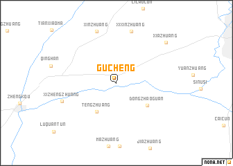 map of Gucheng