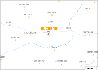 map of Gucheng