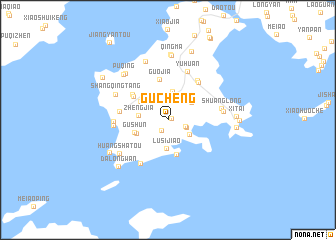 map of Gucheng