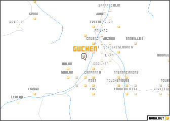 map of Guchen