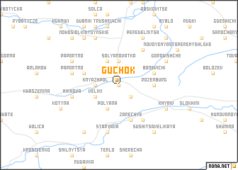 map of Guchok