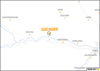 map of Guchuan