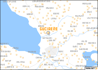 map of Gucia e Re