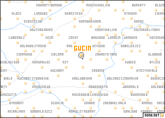 map of Gucin