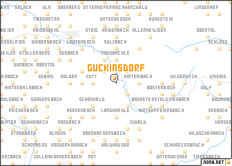 map of Guckinsdorf