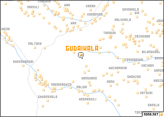 map of Gudaiwala