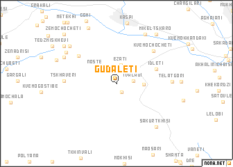 map of Gudaleti
