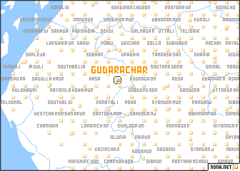 map of Gudāra Char