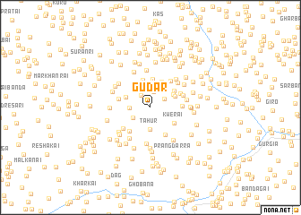map of Gūdar