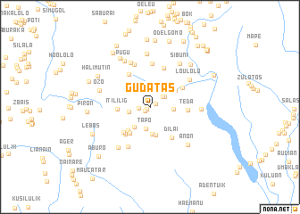 map of Gudatas