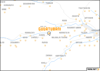 map of Gudatubani
