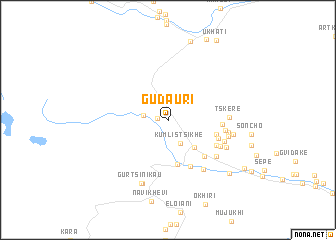 map of Gudauri