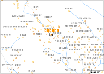 map of Gūdban