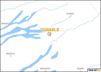 map of Guddalo