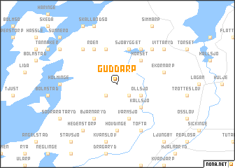 map of Guddarp