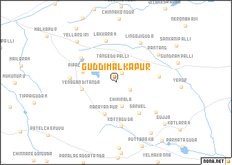 map of Guddi Malkāpur