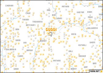 map of Guddi