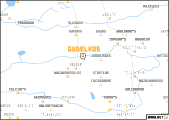 map of Gudelkos