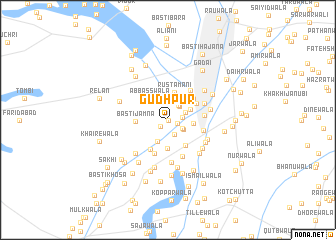 map of Gudhpur